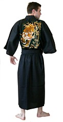 кимоно Тигр с вышивкой